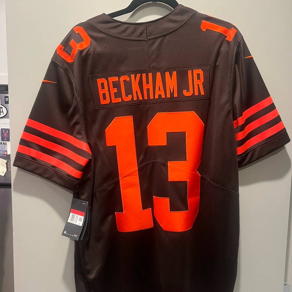 Cleveland Browns new Odell Beckham Jr jersey